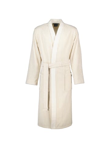 Cawö Cawö Bademäntel Herren Kimono Struktur 5718 beige - 33 in beige - 33