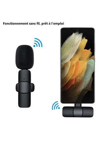 Platyne USB-C-Mikrofon in Schwarz