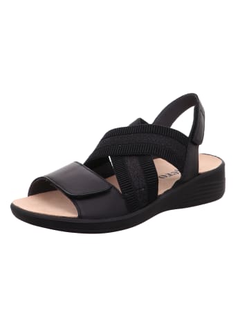 Legero Riemchensandale FLY in Schwarz