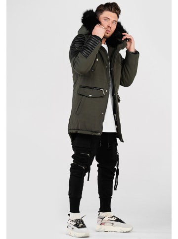 behype Parka FADE-2 in khaki