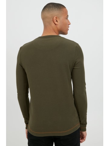 INDICODE Langarmshirt IDAmbrosius 45588MM Basic Langarmshirt in Grün