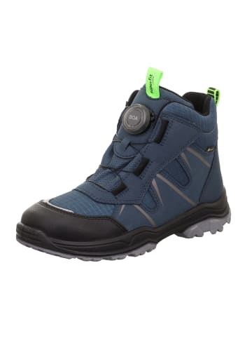superfit Ankle Boot JUPITER in Blau/Hellgrün