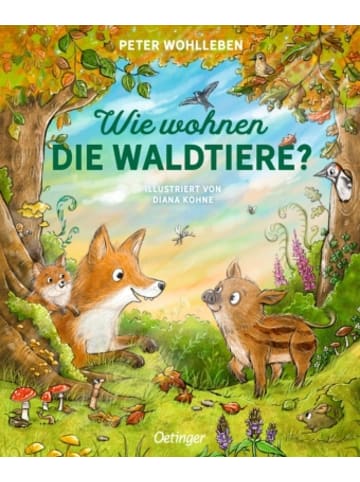Oetinger Buch - Wie wohnen die Waldtiere?