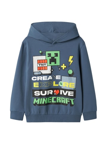 name it Hoodie 'Since Minecraft' in blau