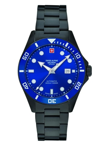 Swiss Alpine Military by Grovana Automatikuhr für Herren in blau