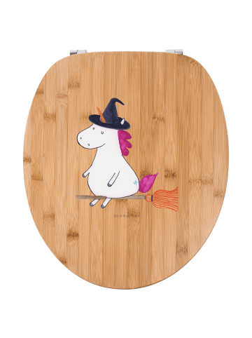 Mr. & Mrs. Panda Toilettendeckel Einhorn Hexe ohne Spruch in Braun