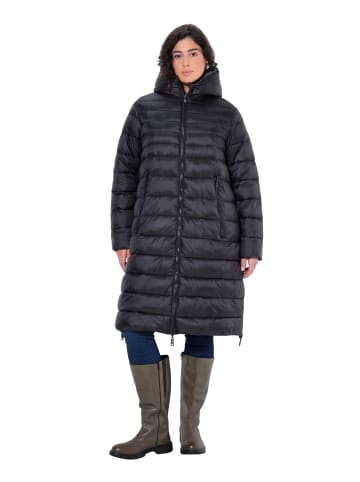 Ulla Popken Steppmantel in schwarz