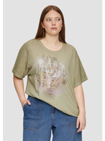 QS T-Shirt in 72D0_helles olivgrün