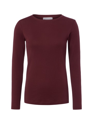 brookshire Langarmshirt in aubergine