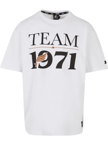 Starter Black Label T-Shirt "Starter Team 1971 Oversize Tee" in Weiß