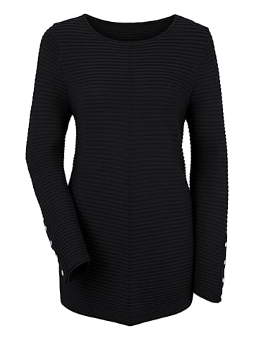 WITT WEIDEN Pullover in schwarz
