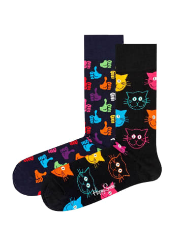 Happy Socks Socken 2er Pack in Cat