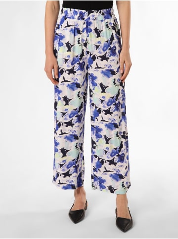 Marie Lund Hose in weiß aqua