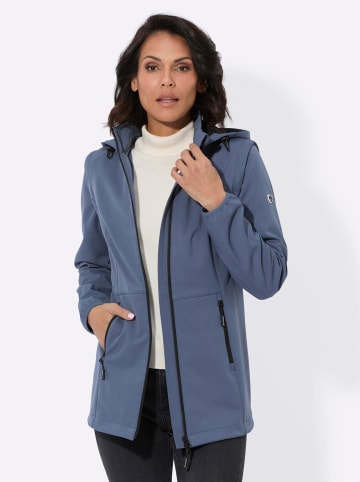 WITT WEIDEN Softshell-Jacke in rauchblau