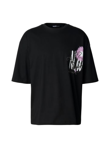 2Y Premium 2Y Premium 2Y Premium Flower Splash Oversized T-Shirts in black