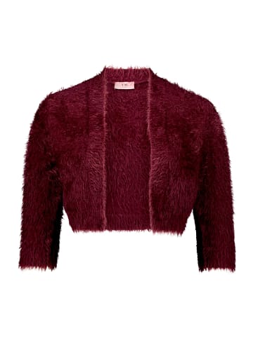 Vera Mont Strickbolero mit Struktur in Wild Ruby