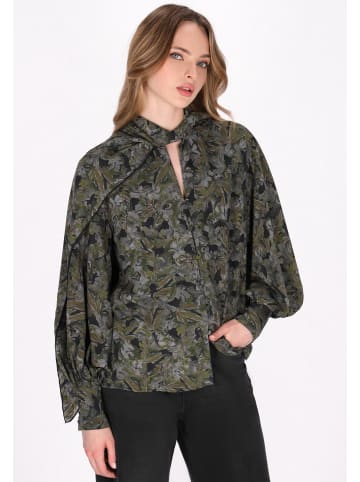 DreiMaster Women Shirt in black flower