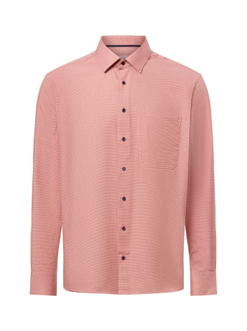 Eterna Hemd in orange weiß - 0003