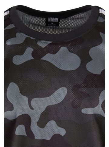 Urban Classics Mesh-T-Shirts in darkcamo
