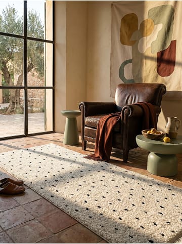 KADIMA DESIGN Läufer Abstrakt weich wohnlich Wohnzimmer Schlafzimmer gemütlich in Creme