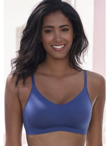 nuance Bralette-BH in jeansblau