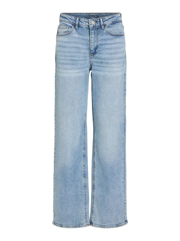 Vila Straight Fit Jeans in Light Blue Denim