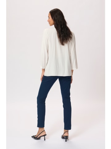 Kaffe Langarm-Bluse KAelsa in Chalk