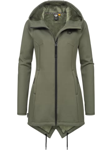 ragwear Sweatjacke Wingi in Dark Olive