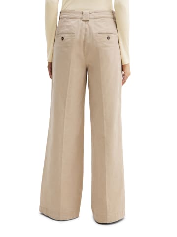 Marc O'Polo Hose Model Margo wide in Smooth Sand