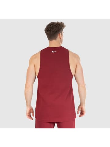 SMILODOX Tank Top Classic Pro in Bordeaux