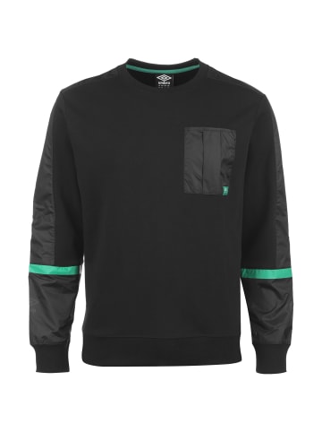 Umbro Sweatshirt SV Werder Bremen Icon II Contrast in schwarz / grün