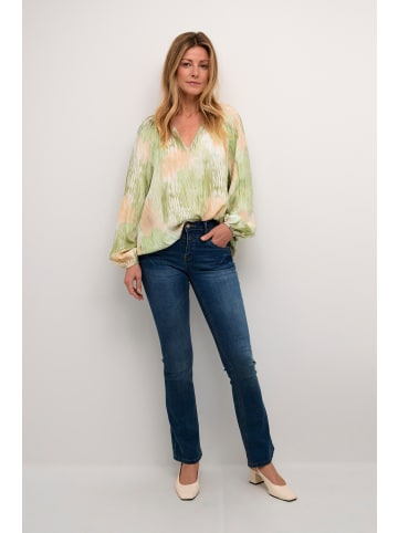 Cream Langarm-Bluse CRCassia Regular fit in Green Watercolor
