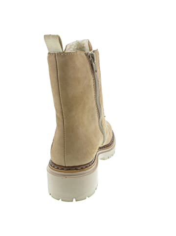 rieker Schnürstiefel Beige