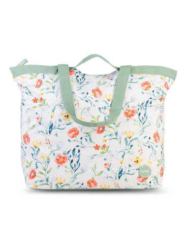 Punta Big Shopper Tasche 66 cm weiss-bunt