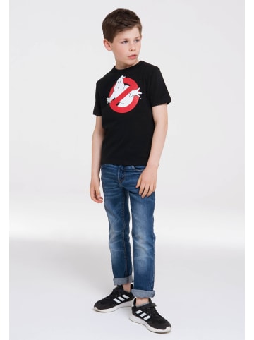 Logoshirt Kinder Organic T-Shirt Ghostbusters in schwarz