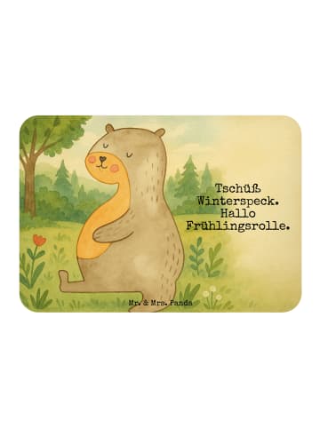 Mr. & Mrs. Panda magnet Otter Bauch Design mit Spruch in Weiß