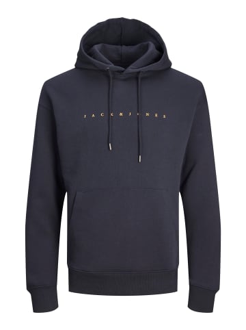 JACK & JONES PLUS Kapuzenpullover in Dark Navy