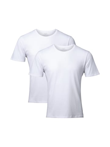 DANISH ENDURANCE T-Shirt Basic Crew Neck in pure white