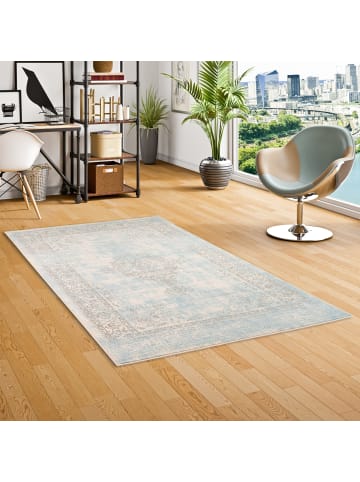 Pergamon Teppich Passion in blau