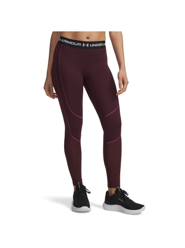 Under Armour Tight UA COLDGEAR TEXTURED LEGGING in Rot