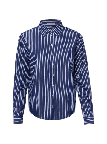Marie Lund Bluse in marine weiß