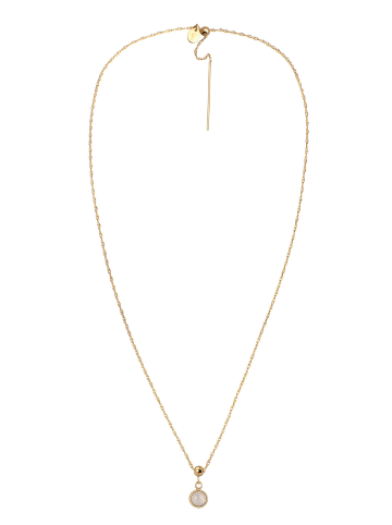 Elli Halskette 925 Sterling Silber in Grau