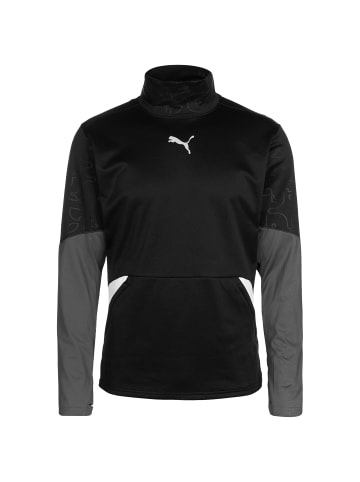 Puma Trainingstop Individual Winterized in schwarz / grau