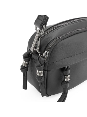 FREDs BRUDER My Bestie Umhängetasche Leder 22 cm dark grey