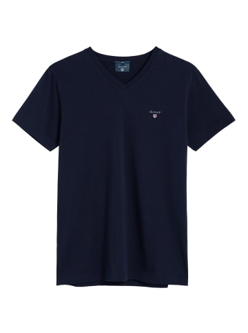 Gant T-Shirt 1er Pack in Dunkelblau (Evening Blue)