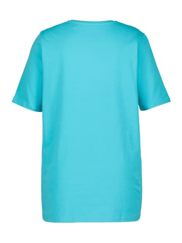 Ulla Popken Shirt in tiefes aqua
