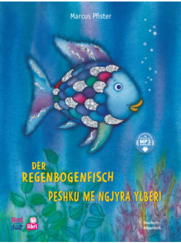 Hueber Buch - Der Regenbogenfisch (Deutsch-Albanisch)