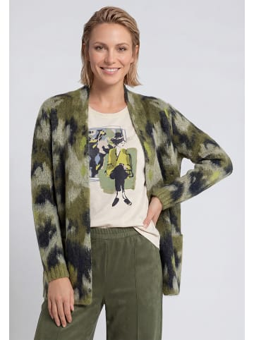 Olsen Strickcardigan in Moss Green