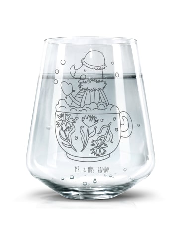 Mr. & Mrs. Panda Glas Nachtfalter Schaumbad ohne Spruch in Transparent
