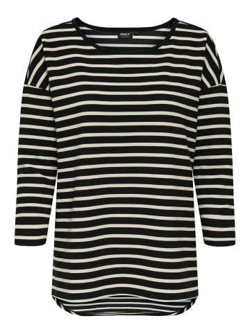 ONLY Tunika aus Sweatstoff in Black